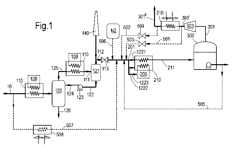 A single figure which represents the drawing illustrating the invention.